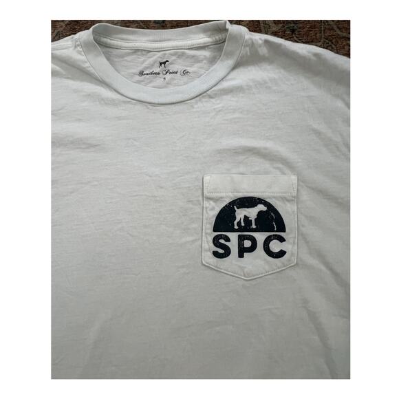 Southern Point Co Men’s Short Sleeve Logo Shirt – Size Small - Picture 3 of 5